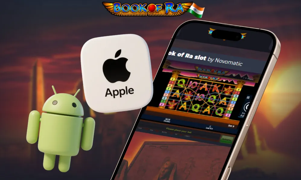 Book Of Ra aplicación móvil Android iOS