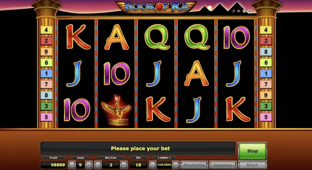 Book Of Ra giros gratis símbolo en expansión